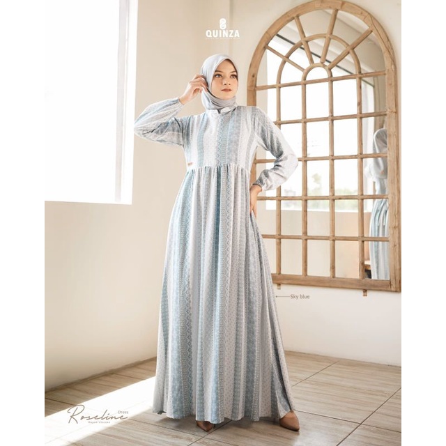 ROSALINE DRESS BY QUINZA | DRESS TERBARU | DRESS QUINZA | DRESS PREMIUM