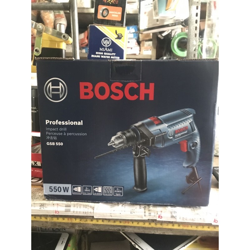 Mesin Bor 13mm Bosch Mesin Bor Besi Tembok Kayu