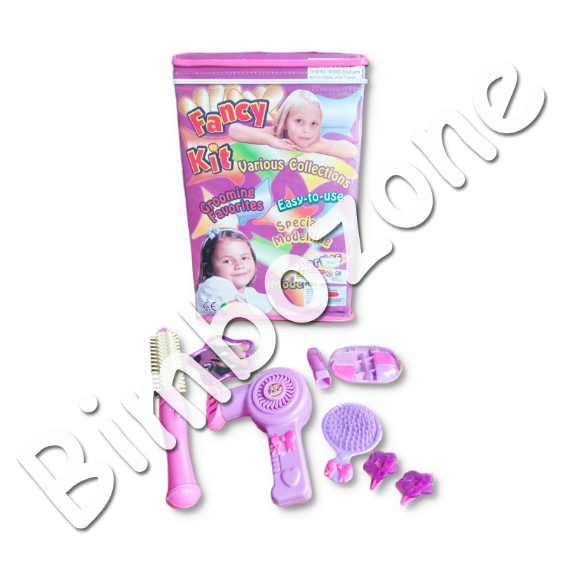 Bimbozone - Mainan anak Set Mainan Anak Salon Salon Set Hair Dryer / Fancy kit Make up