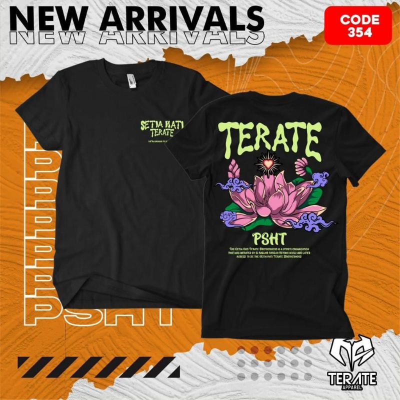 KAOS BUNGA TERATAI KAOS PSHT KAOS SH KEREN