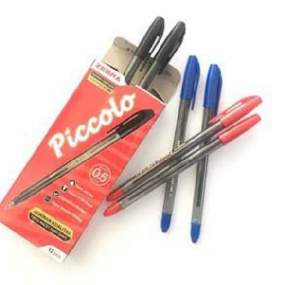 

[KODE ARSGD] GROSIR SELUSIN 12 BUAH PULPEN SEMI GEL ZEBRA PICCOLO PICOLO PICOLLO PICCOLLO