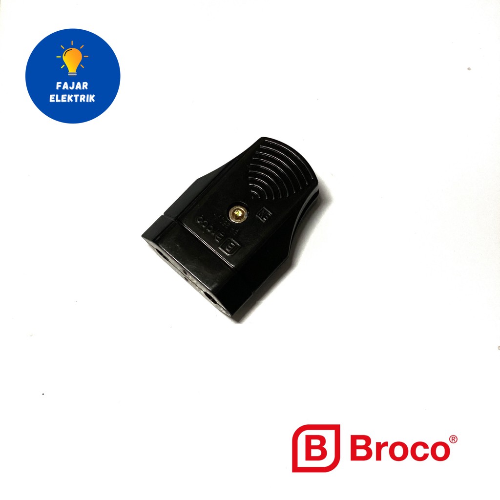 BROCO KONTRA STEKER ARDE GEPENG HITAM