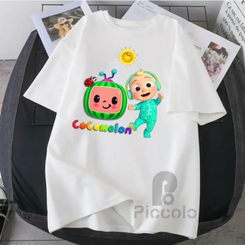 baju kaos anak cocomelon unisex atasan anak