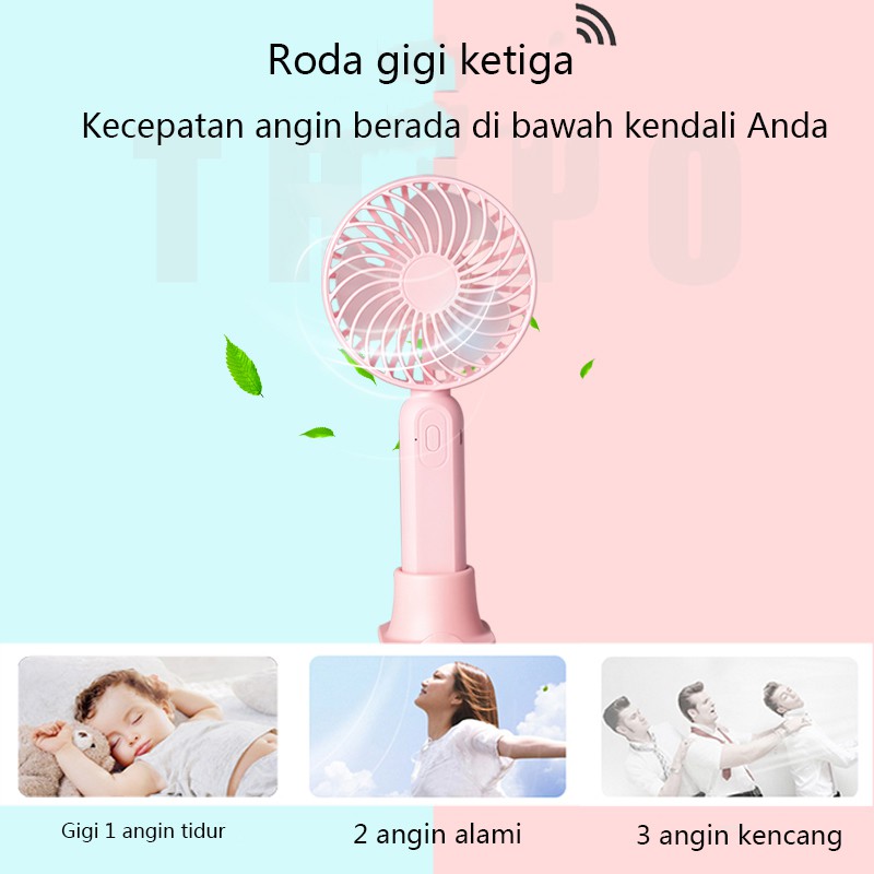 Kipas Angin meja / kipas angin Tangan / kipas angin mini / kipas angin genggam-4