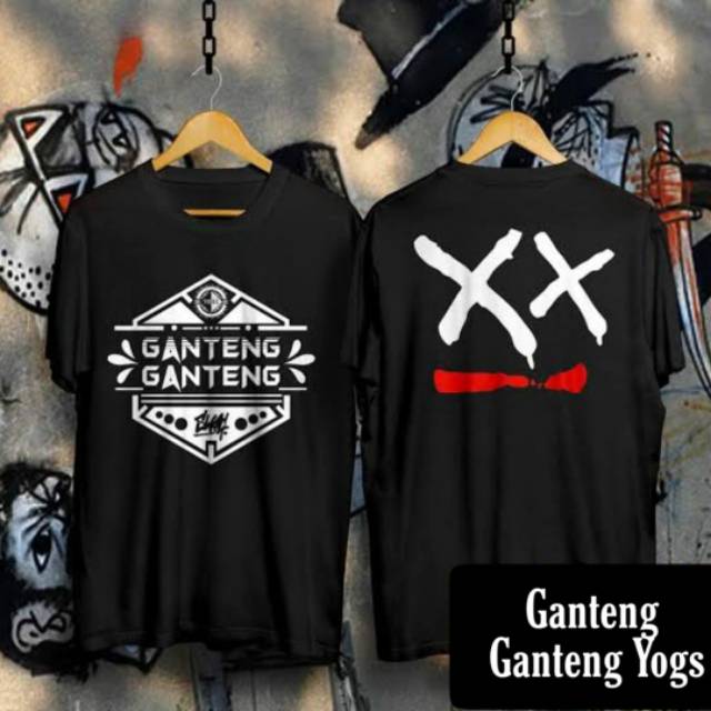 Shalch trendy Kaos distro pria YOGS ganteng