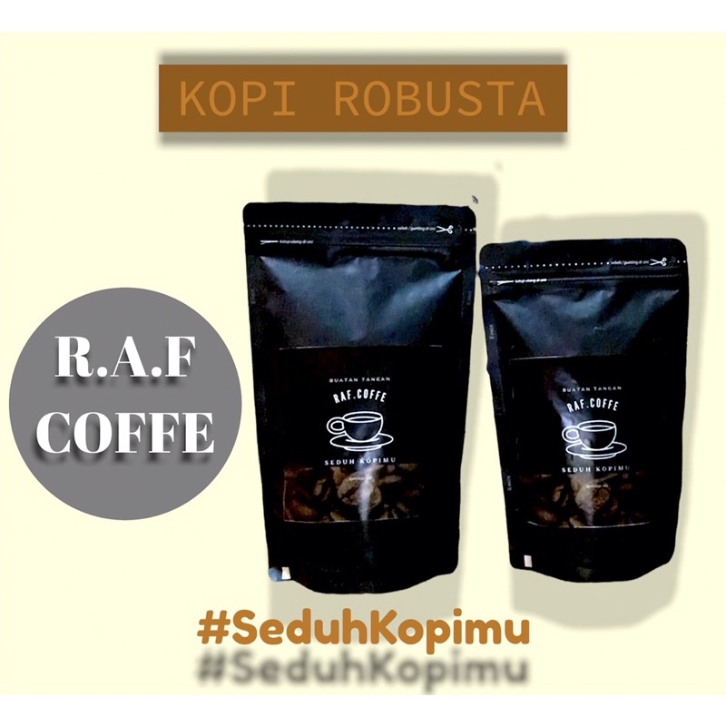 

KOPI ROBUSTA ALA RAF COFFE / COFFE LOKAL EAST JAVA 1 Kg