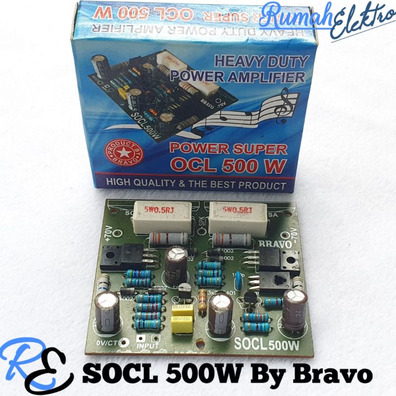 Kit Driver Power Super OCL 500 Watt by Bravo