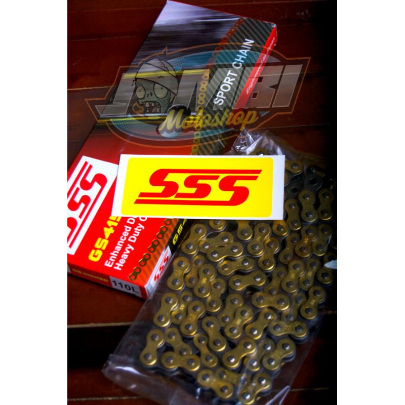 RANTAI SSS 415 HSB GOLD 110L /130L RANTAI TIPIS ORIGINAL