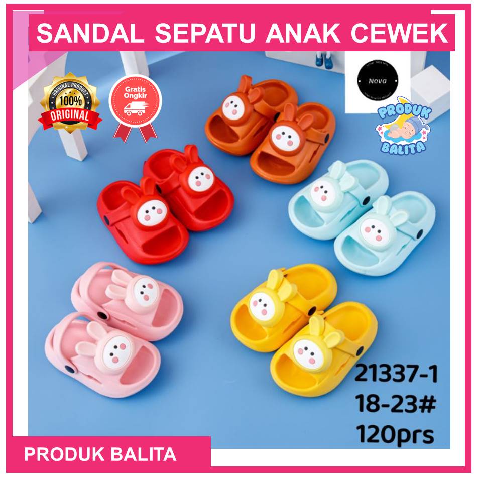 Sepatu Sandal Anak Bayi Balita Perempuan Laki-laki Sandal Slop Anak Karakter Terlaris