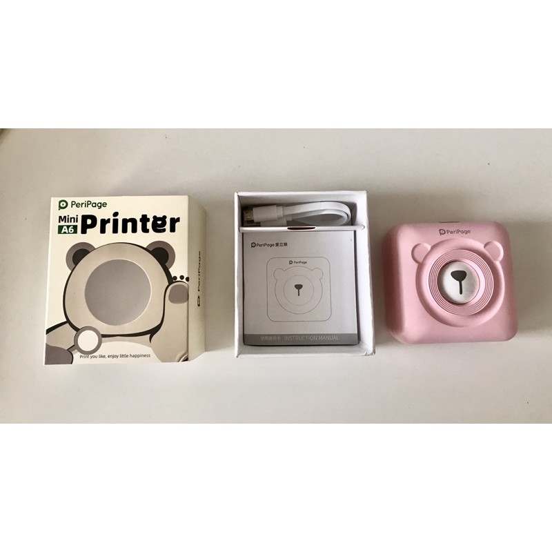 USED (SECOND/BEKAS)-Peripage A6 Bluetooth Mini Thermal Pinter