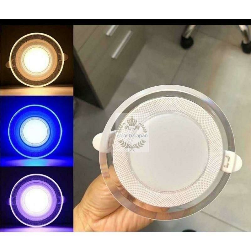 Lampu Downlight 6 Watt 3 Warna