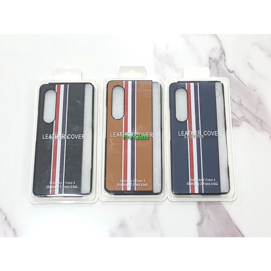 Samsung Galaxy Z Fold 3 / Z Fold 2 5G Carbon Stripe Full Cover Skin Hard Case