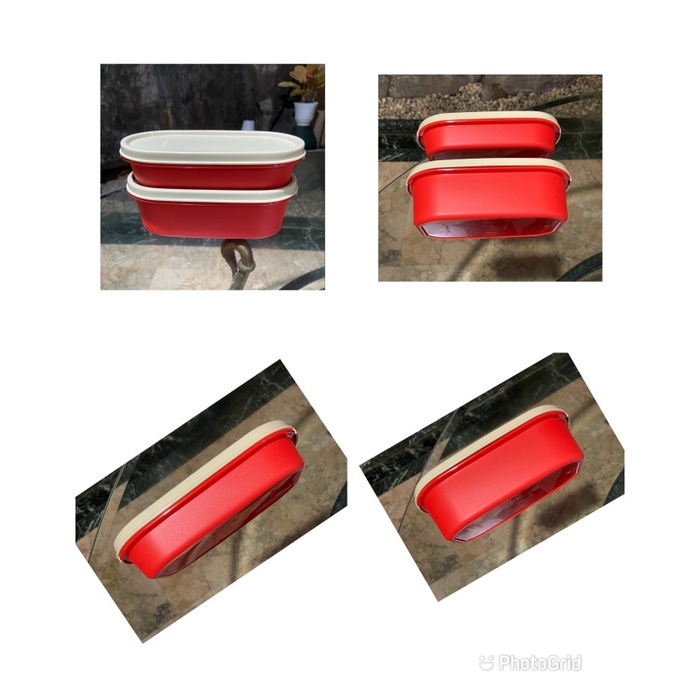 Jual Tempat Makan Tupperware Slim Oval Keeper @300Ml 1 Pc