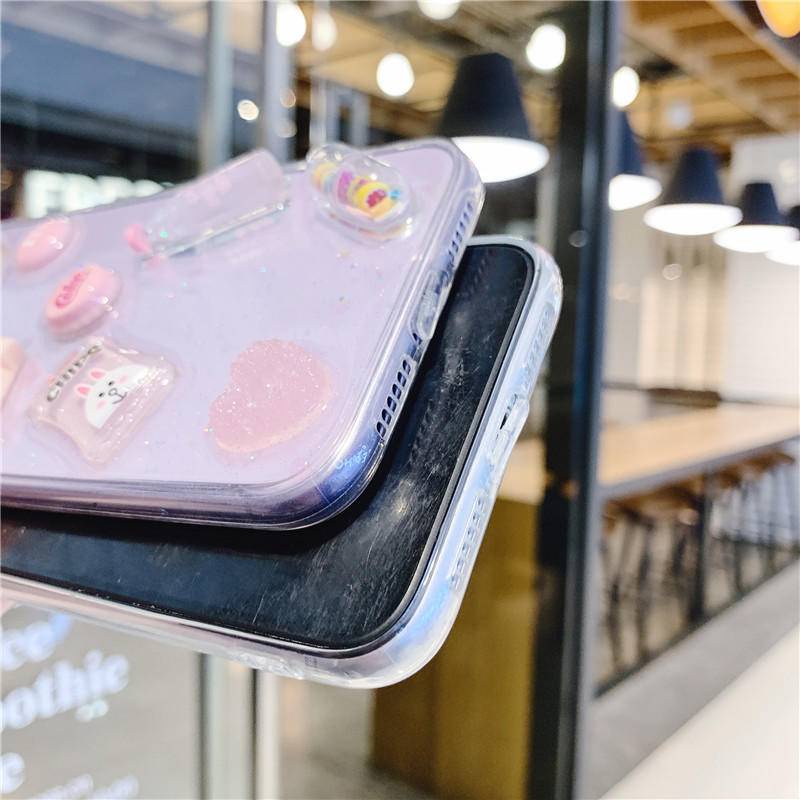 Soft Case Bahan TPU Motif Kartun Unicorn 3D Untuk iPhone 13 12 11 Pro MAX Mini X XS MAX XR SE 2022 2020 7 8 Plus