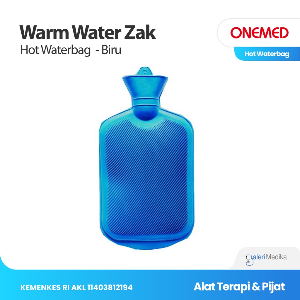 Hot Water Bag / Kompres Panas Dingin Onemed - Biru