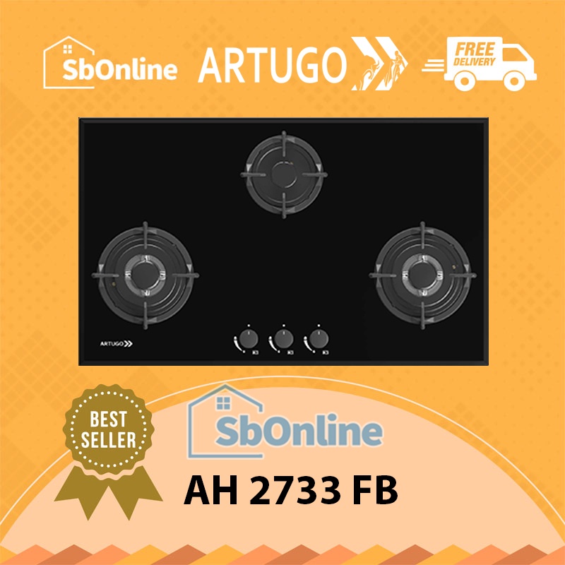 ARTUGO Built In Gas Hob AH 2733 FB