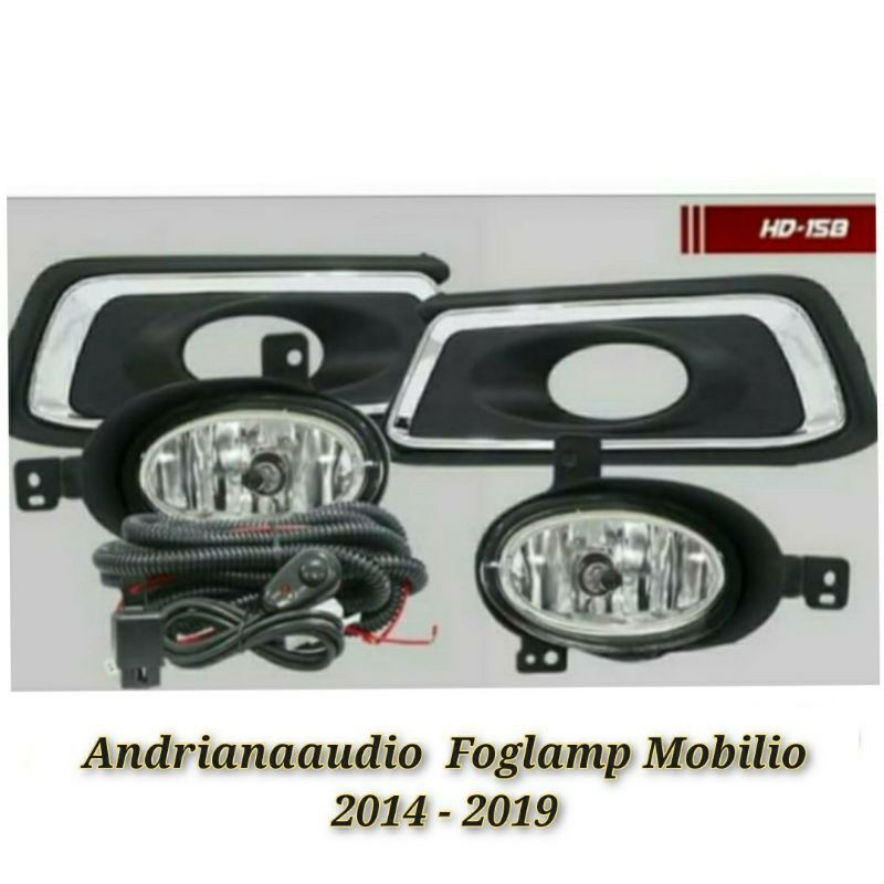 LED FOGLAMP MOBILIO 2014-2020 LAMPU KABUT MOBILIO Type E dan S Full Set