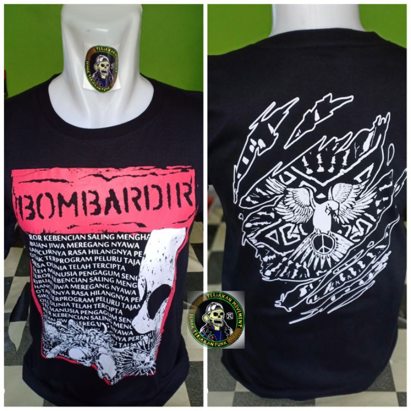 kaos punk bombardir