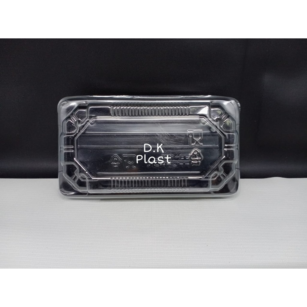 Mika Tray Sushi / Mika Brownis Kecil / Tempat Kue Mika / Sushi Box Tebal Microwavable ISI 50pcs