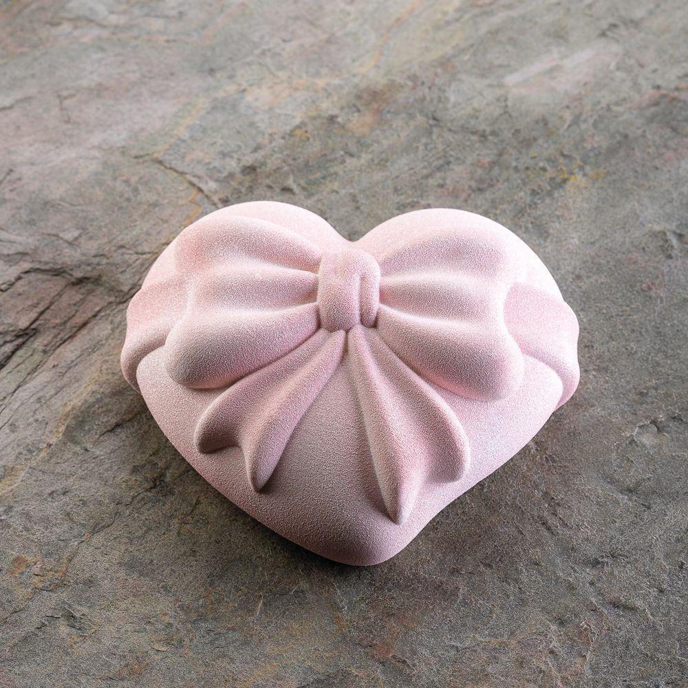 R-flower Bow Heart Shaped Baking Tool Cetakan Kue Sabun Membuat Hari Valentine Mousse Mould