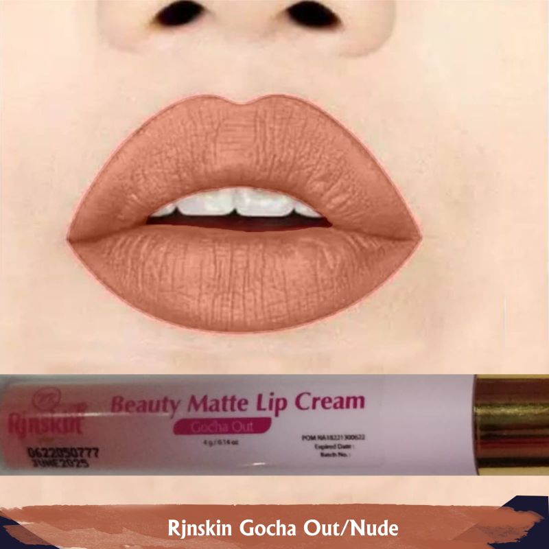 BPOM BEAUTY MATTE LIP CREAM NR GLOW RJNSKIN LIP MATTE KOSMETIK