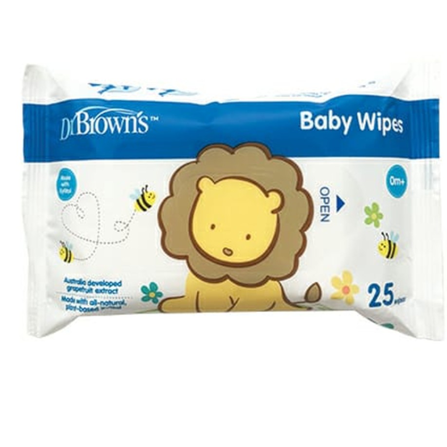 DR BROWNS Baby Wipes 1 Bag Isi 4 Pack Tisu Dr Brown dr brown’s