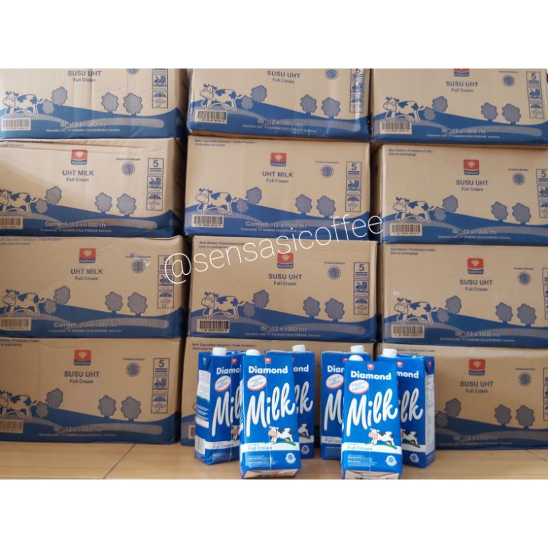 

DIAMOND Milk UHT Full Cream 1 Liter