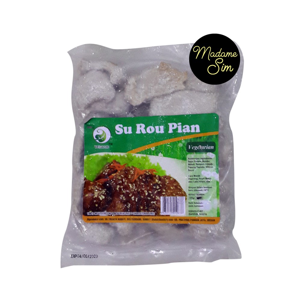 

SU ROU PIAN - DAGING PIPIH VEGETARIAN (450 GR)