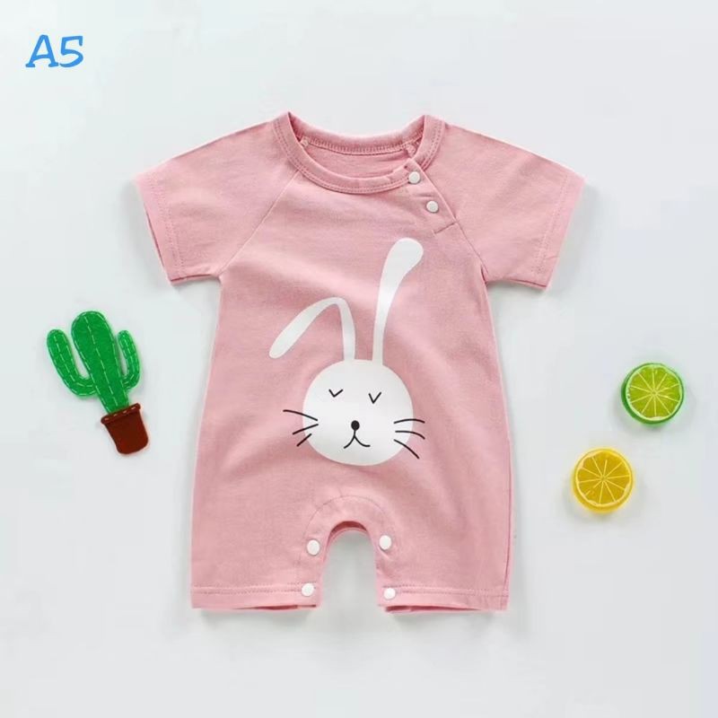 AN-38 Jumper Bayi / Romper Bayi / Baju Kodok Bayi pendek