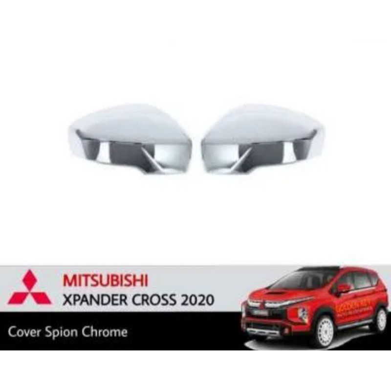 Cover Spion Mobil Xpander Cross Hitam Dop Dan Chrome Pelapis Spion