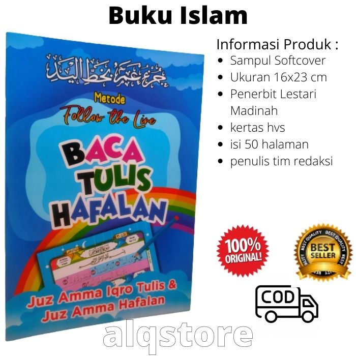 Iqro dan Juz Amma Tulis Metode Follow The Line Alquran Tulis Juz 30 Mushaf Tulis Al Quran Menulis Al