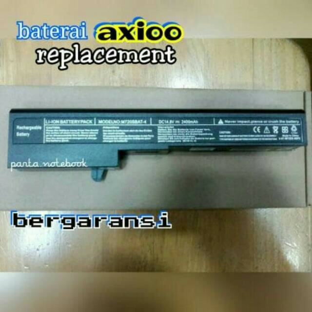 baterai AXIOO A-NOTE M720 M72SR REPLACEMENT