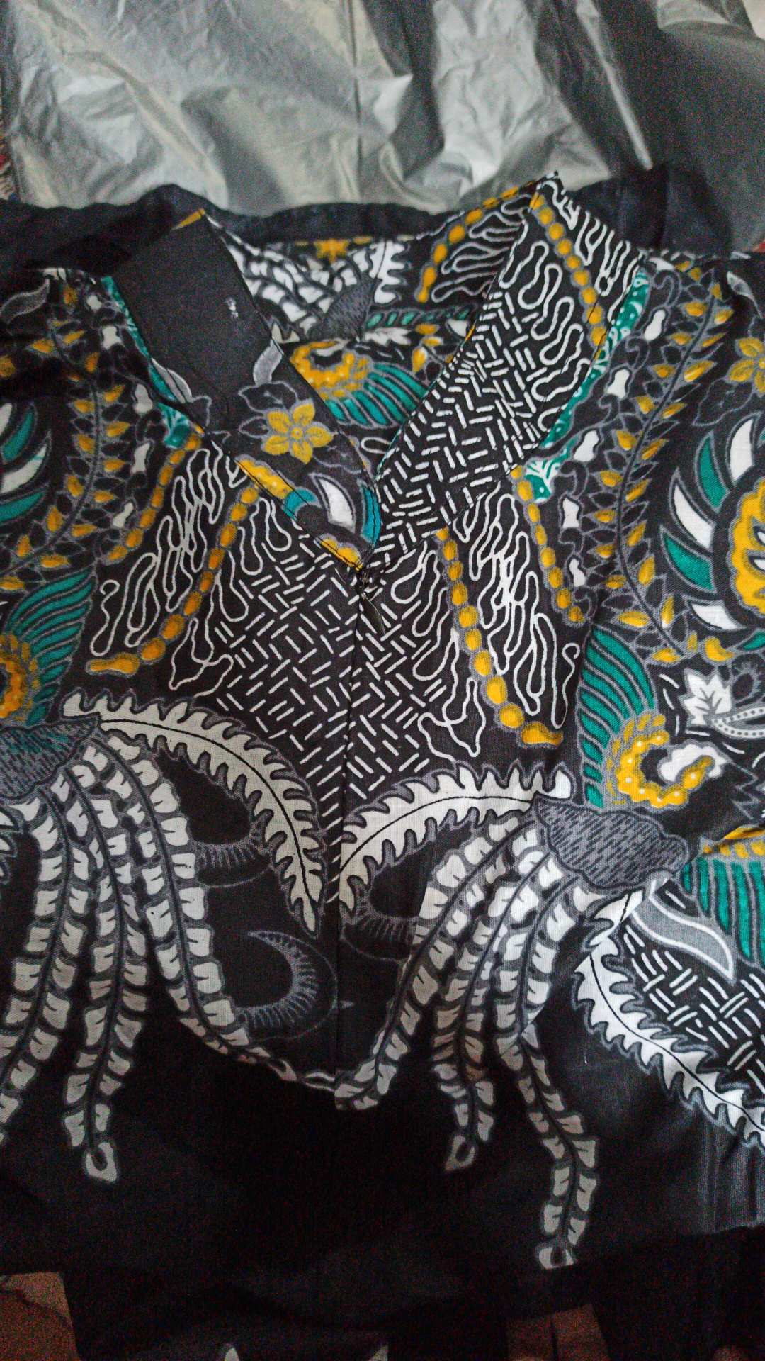 Batik Couple Keluarga Sania Ruffle Ori Ndoro Jowi Dnt Madu