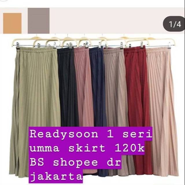 SOLD OUT Umma skirt 1 seri lengkap light clo