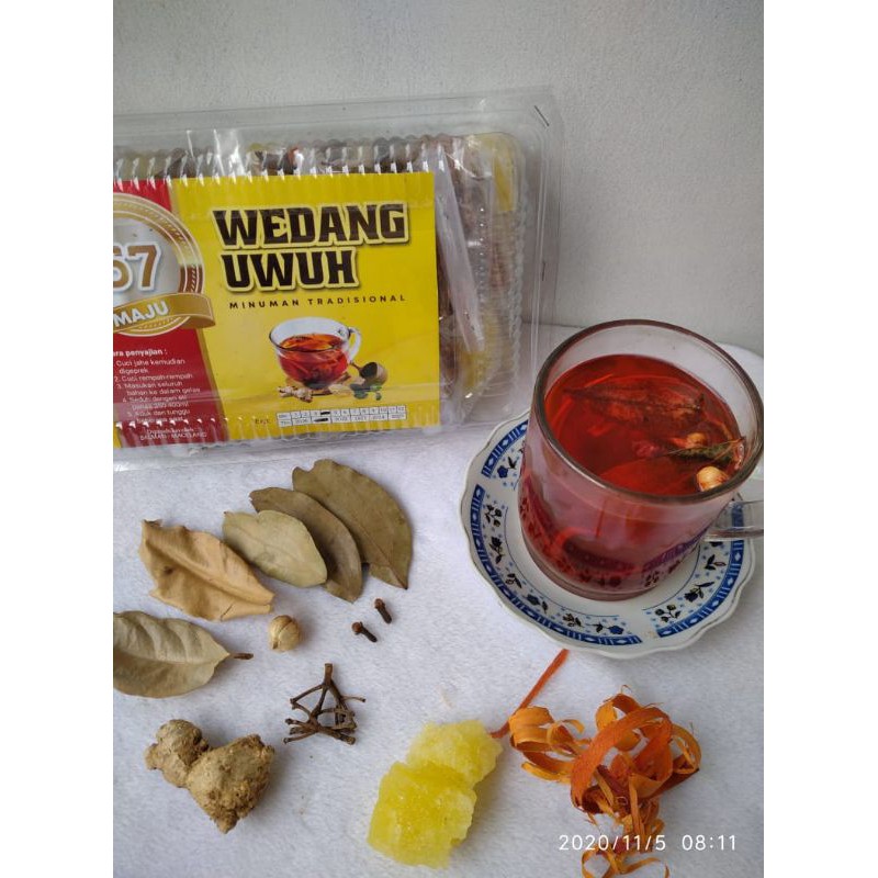 

Wedang uwuh komplit