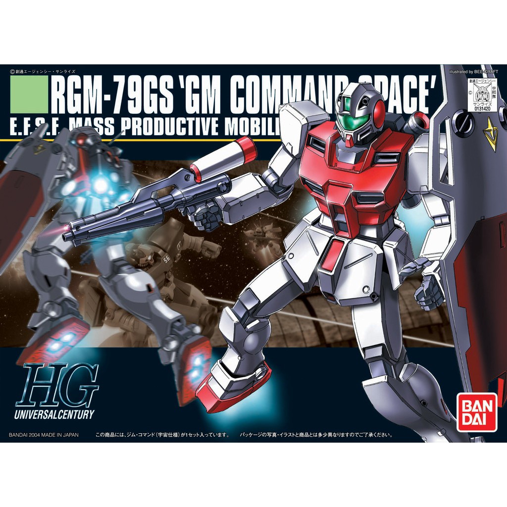 HG 1/144 GM Command Space Use (HGUC)
