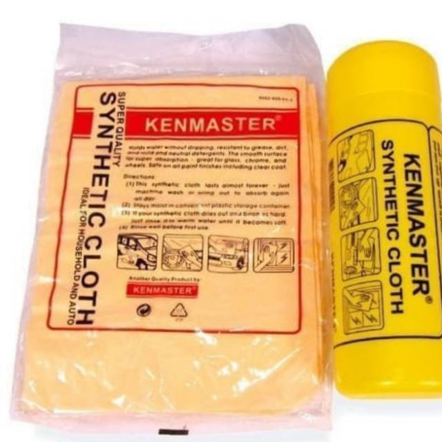 Lap Kanebo / Kenmaster Lap Motor / Lap Chamois Cloth / uk Kecil uk Besar