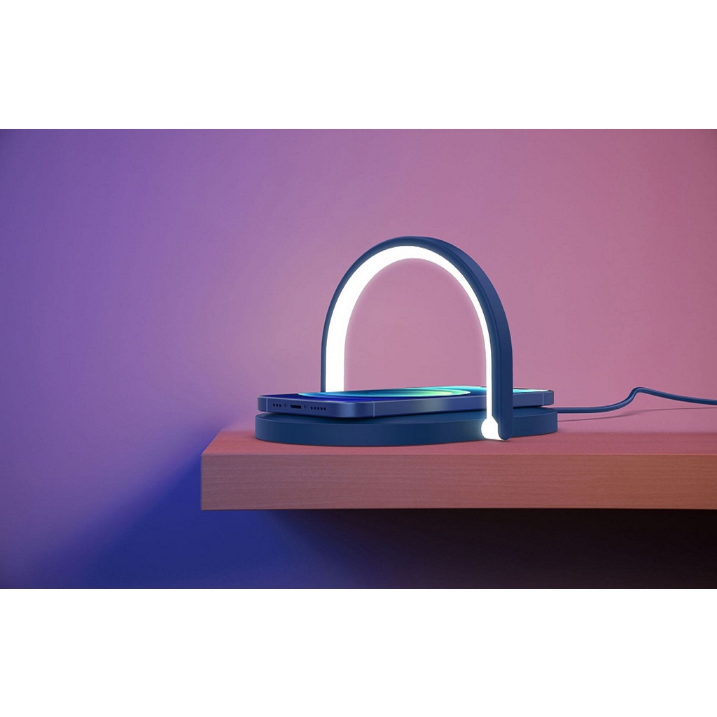 AKN88 - ROCKWARE 3 in 1 Multifunctional Desk Lamp Wireless Charger 15W