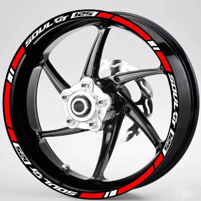 Sticker velg Mio GT/Yamaha gt
