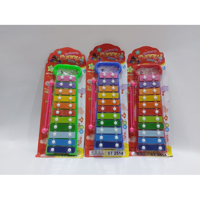 mwn.toys Mainan Edukasi Xylophone No ST 2514 - Alat Musik Gamblang