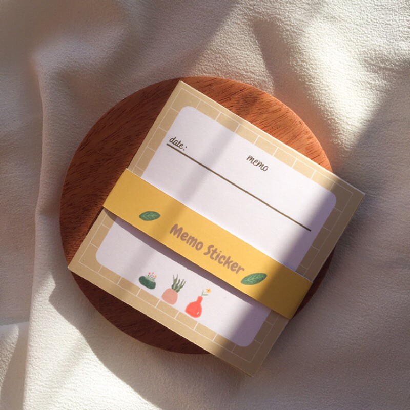 

Memo stickers (plant editions)