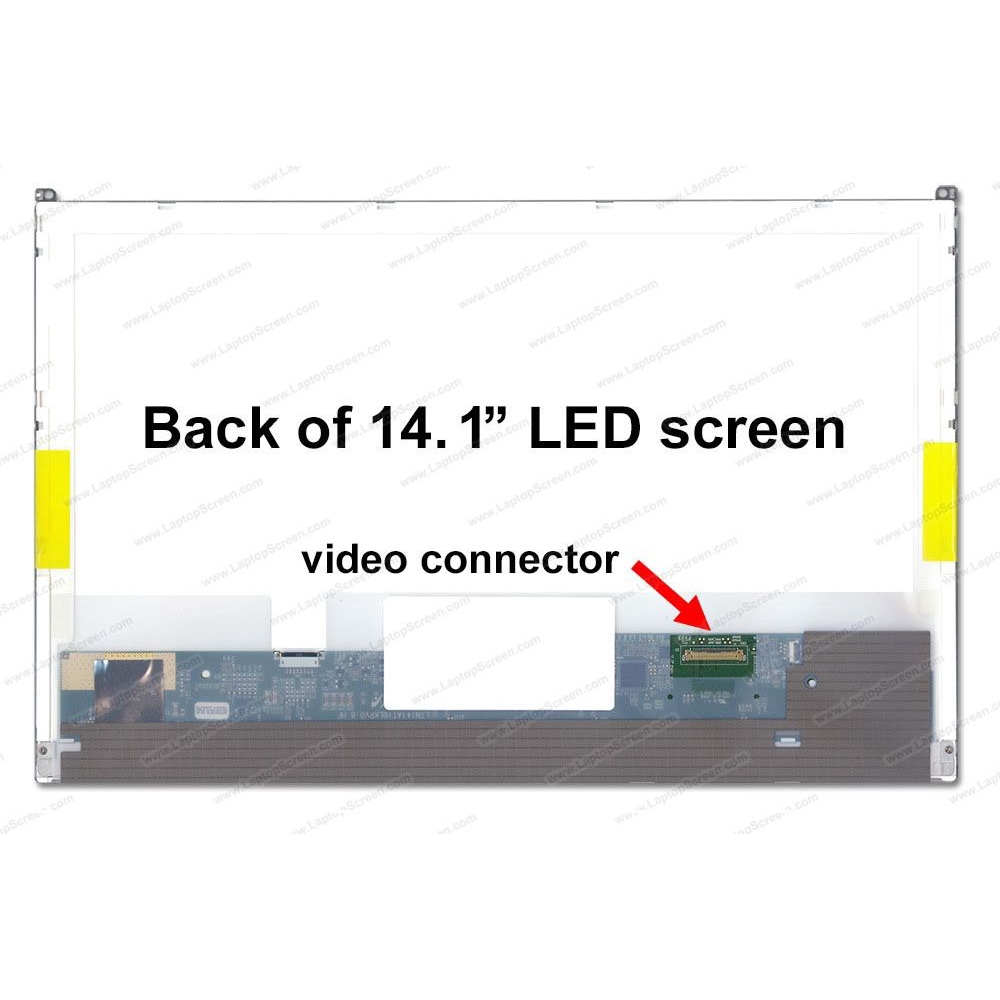 LAYAR LED LCD LAPTOP DELL LATITUDE E6410 E5410 ( 14.1 INCH STD 30PIN ) -HRCB