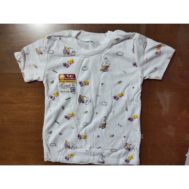 KAOS OBLONG BALITA MOTIF PRINT  TARA / OBLONG  BAYI KATUN /OBLONG BERMOTIF SNI