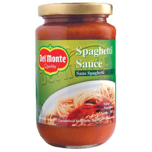 

DEL MONTE SPAGHETTI SAUCE 330 GR / SAUS SPAGHETTI INSTANT