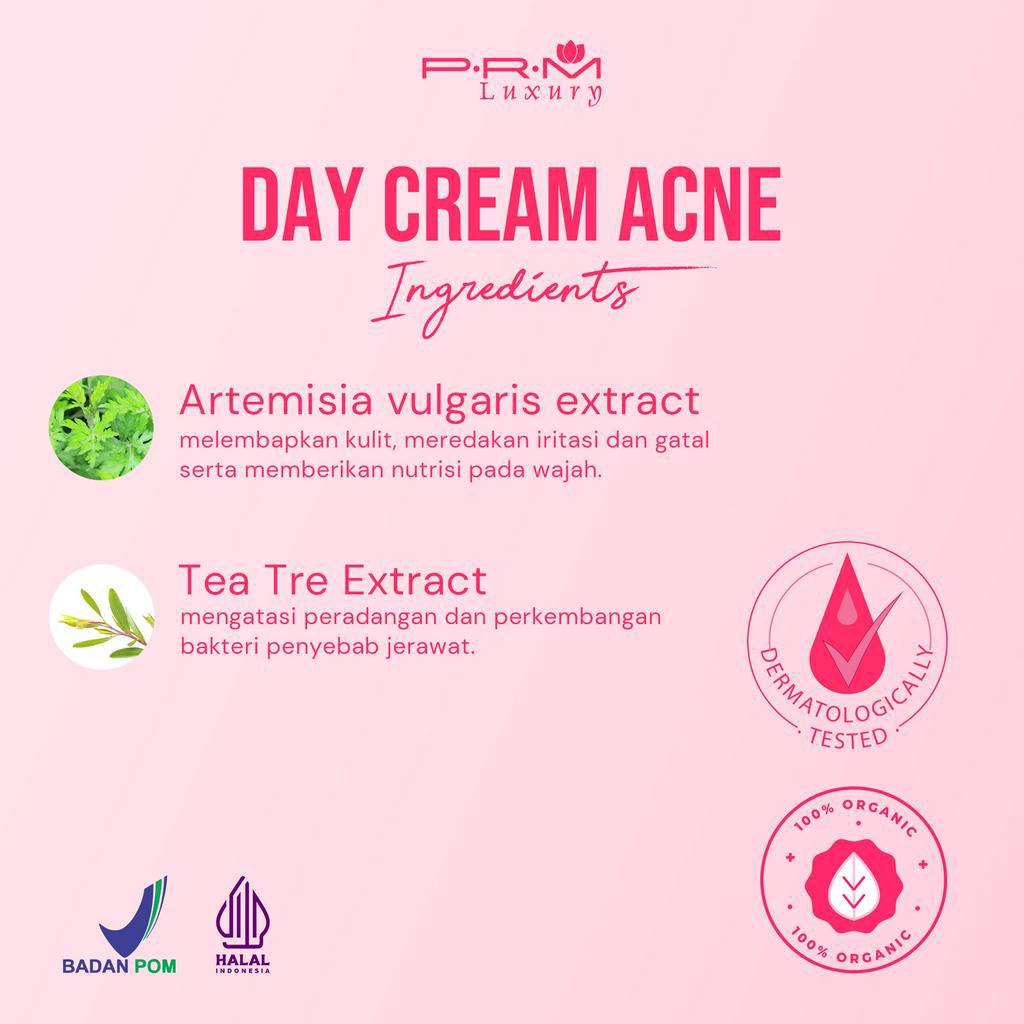 DAY CREAM ACNE II  GLOW LUXURY &amp; PRM LUXURY BPOM