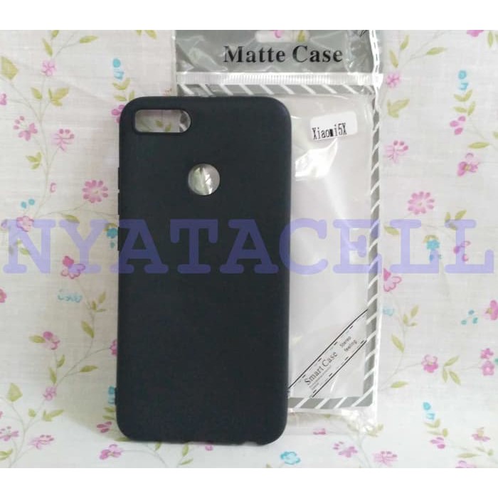 Case Matte Xiaomi Mi A1 MiA1 Soft Black Anti Minyak Softcase/SoftShell dari Aksesoris Hp KU..