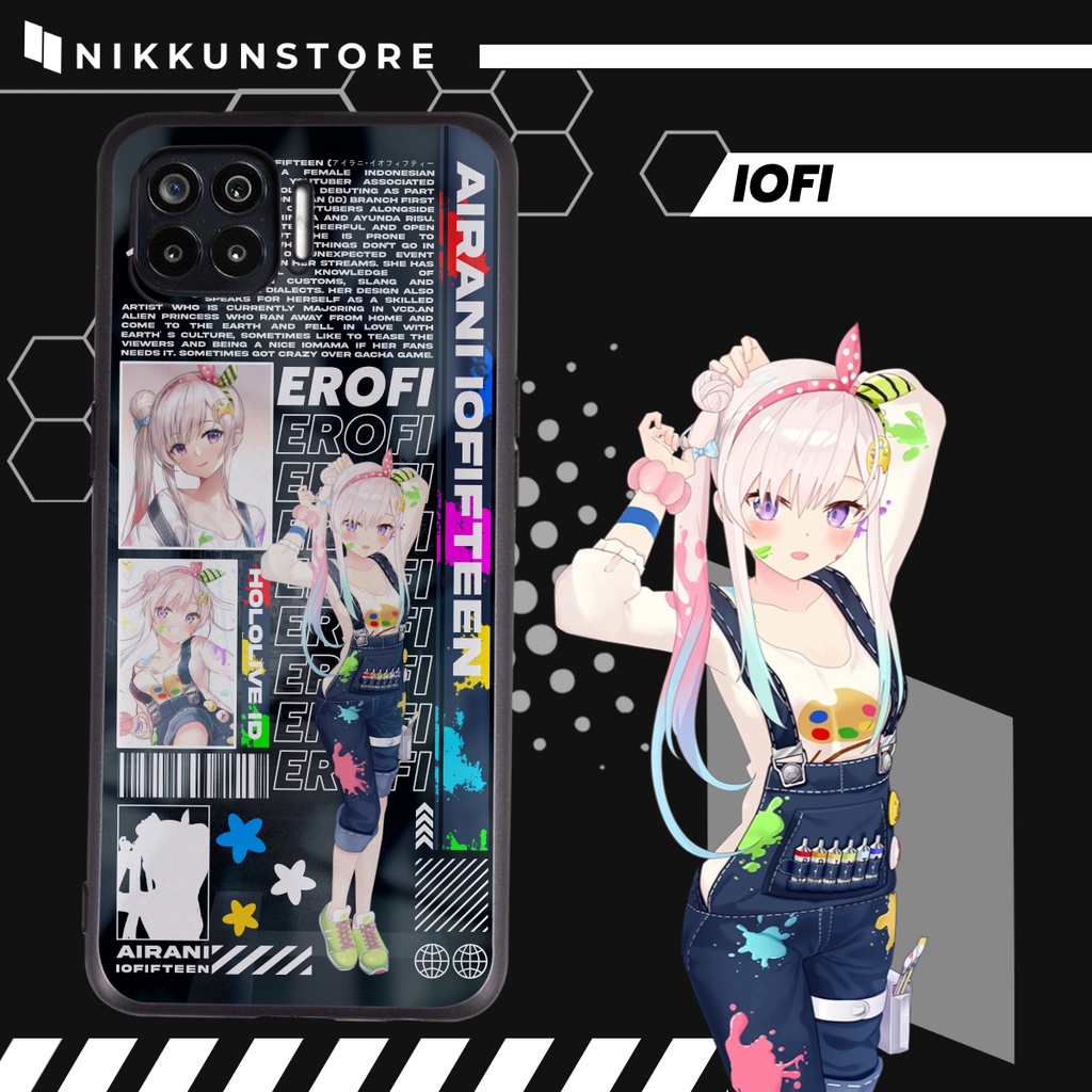 Costum Phone Case Hololive airani iofi