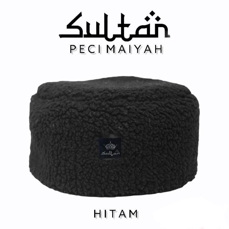 Peci Songkok SULTAN PREMIUM peci caknun peci maiyah peci nu hitam anak