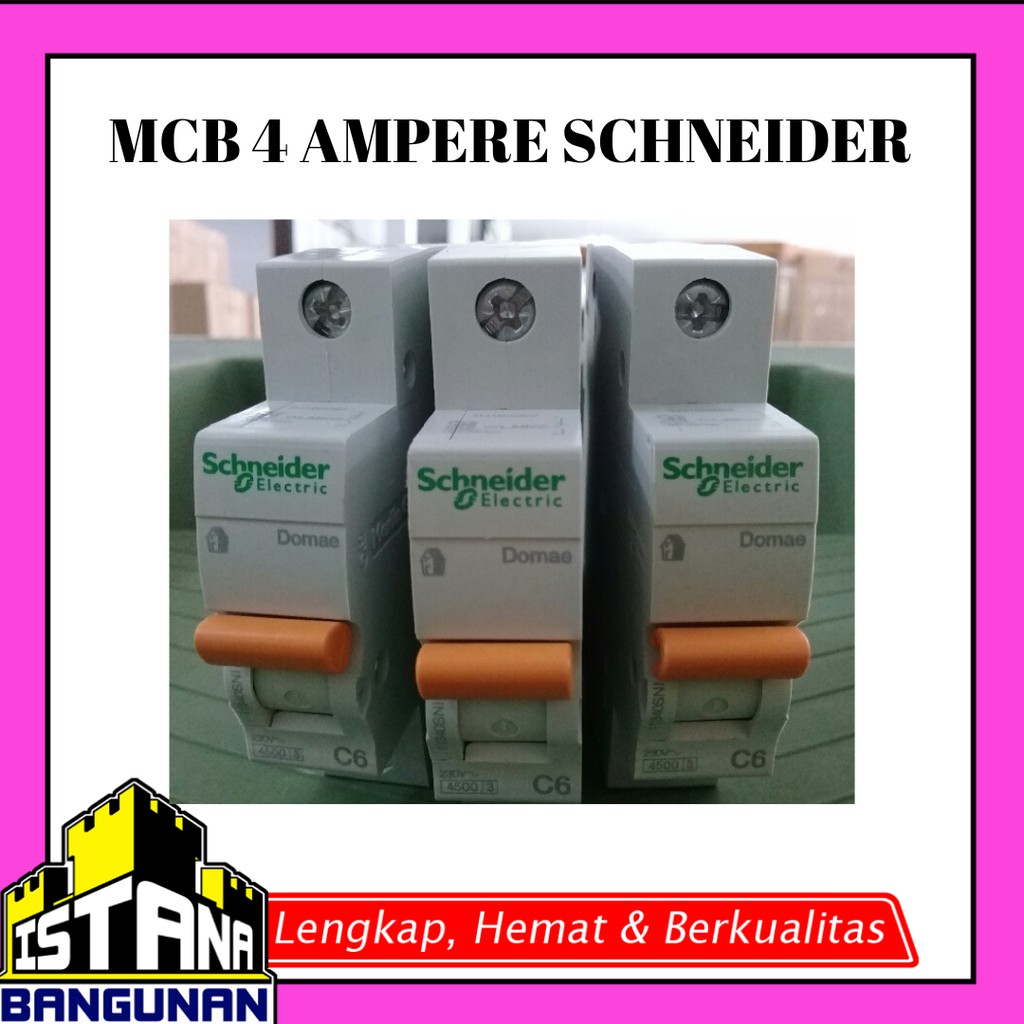 MCB Schneider 4 Ampere