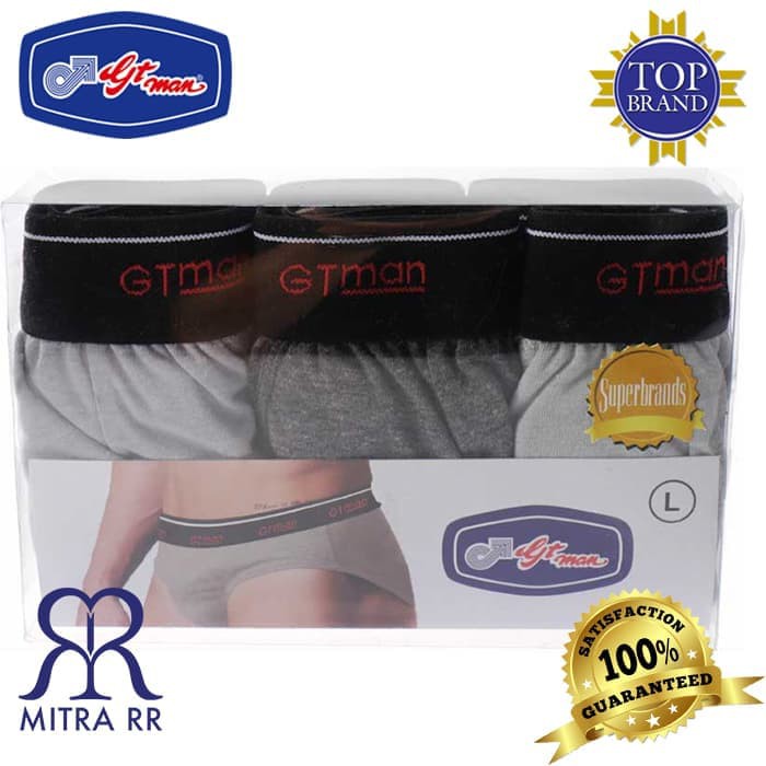 MitraRR Celana Dalam Pria GT Man Original 703 BM / CD Pria / Harga per box